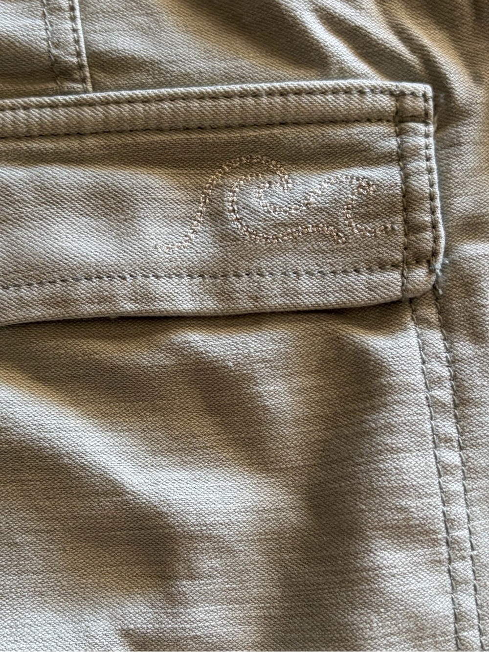 Anthropologie Pilcro Cropped Utility Pants Size29 Sage Green - Picture 7 of 10